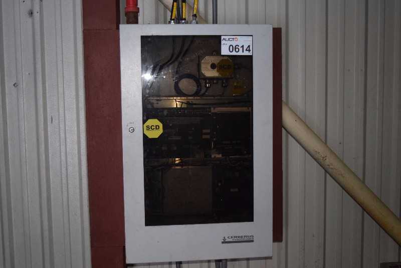 CERBERUS PYROTROICS SYSTEMS 3 UNIVERSAL ALARM CONTROL MODEL CP-35 CONTROL UNIT W/ INTELLIGENT SENSOR TOXIC GAS TS4000H P/N 46113 - MISCELLANEOUS
