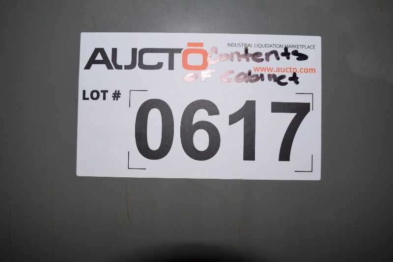 CONTENTS OF CABINETS INCLUDES CABINET GAUGES SOLENOID VALVES CONTROLS ASCO AEG AMTEK - MISCELLANEOUS