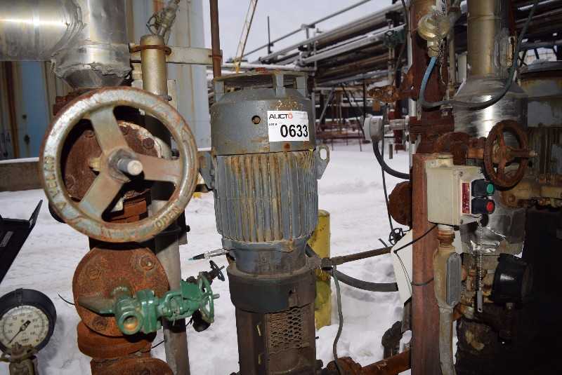 UNITED PUMPS D11/2X9L VP 48GPM VERTICAL CENTRIFUGAL PUMP - MISCELLANEOUS