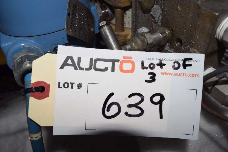 LOT OF 3 ROSEMOUNT C1115 PRESSURE TRANSMITTER - MISCELLANEOUS