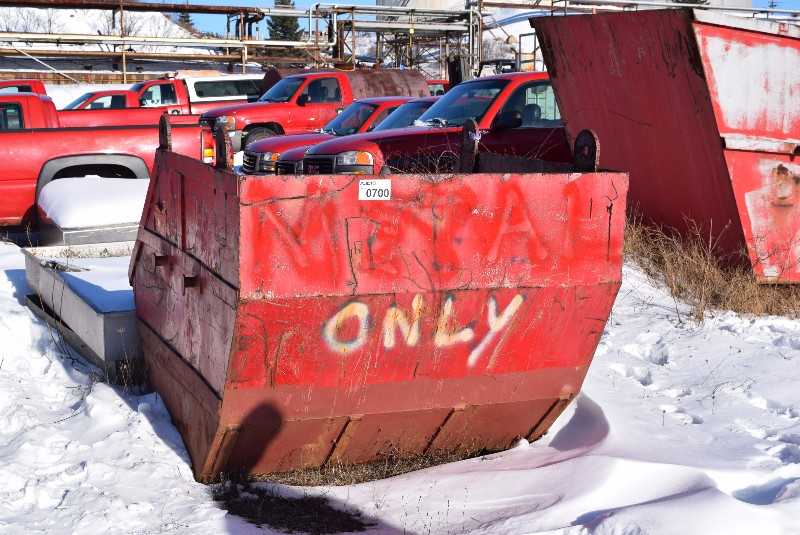 STEEL BIN9FT X 5FT X 5FT - MISCELLANEOUS