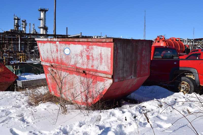STEEL BIN 12FT X 5FT 5.5FT - MISCELLANEOUS