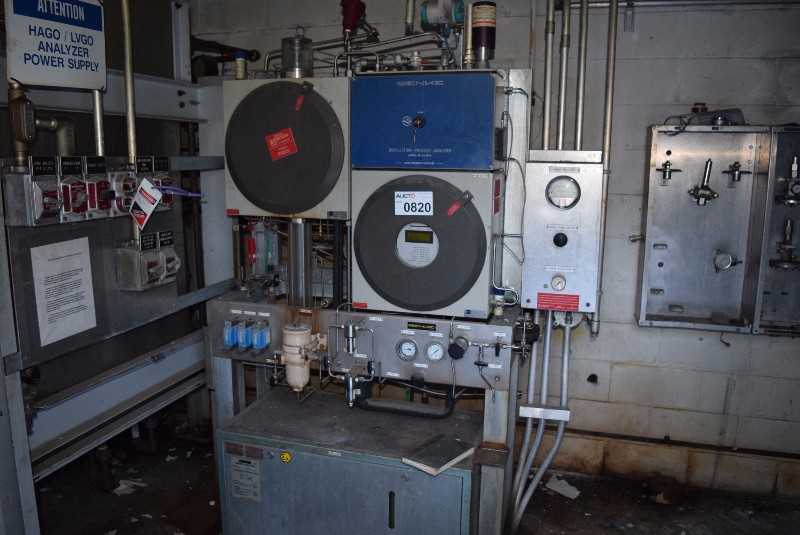 BENKE DISTILLATION PROCESS ANALYZER ASTM D-86/DIN 51 751 MICRO PROCESSED CONTROLLED - MISCELLANEOUS