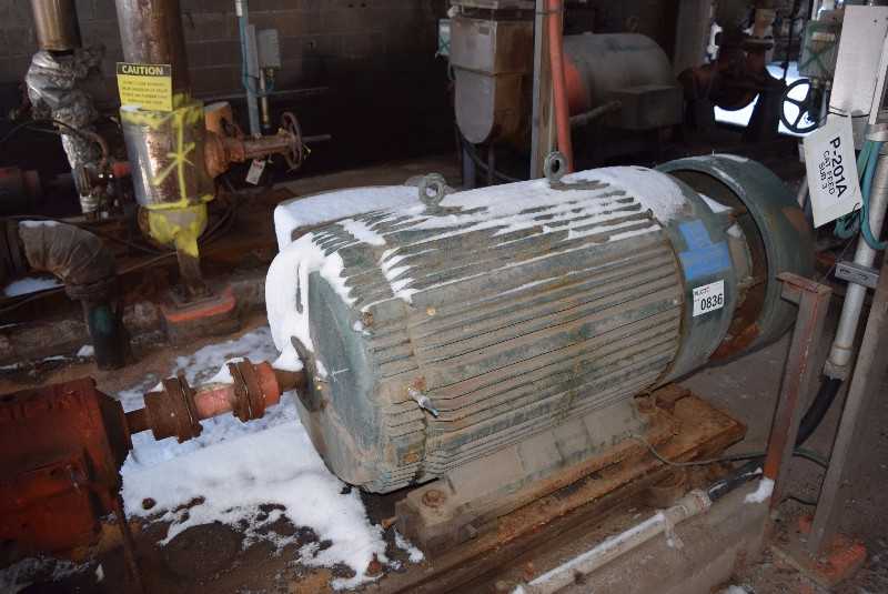 WESTINGHOUSE AC MOTOR HAS 3 PHASE 60 HZ 4000 VAC 200 HP - MISCELLANEOUS