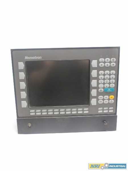 NEMATRON IC63A1-JFB1F4AF 90-250V-AC 8A AMP REV G OPERATOR INTERFACE PANEL - MISCELLANEOUS