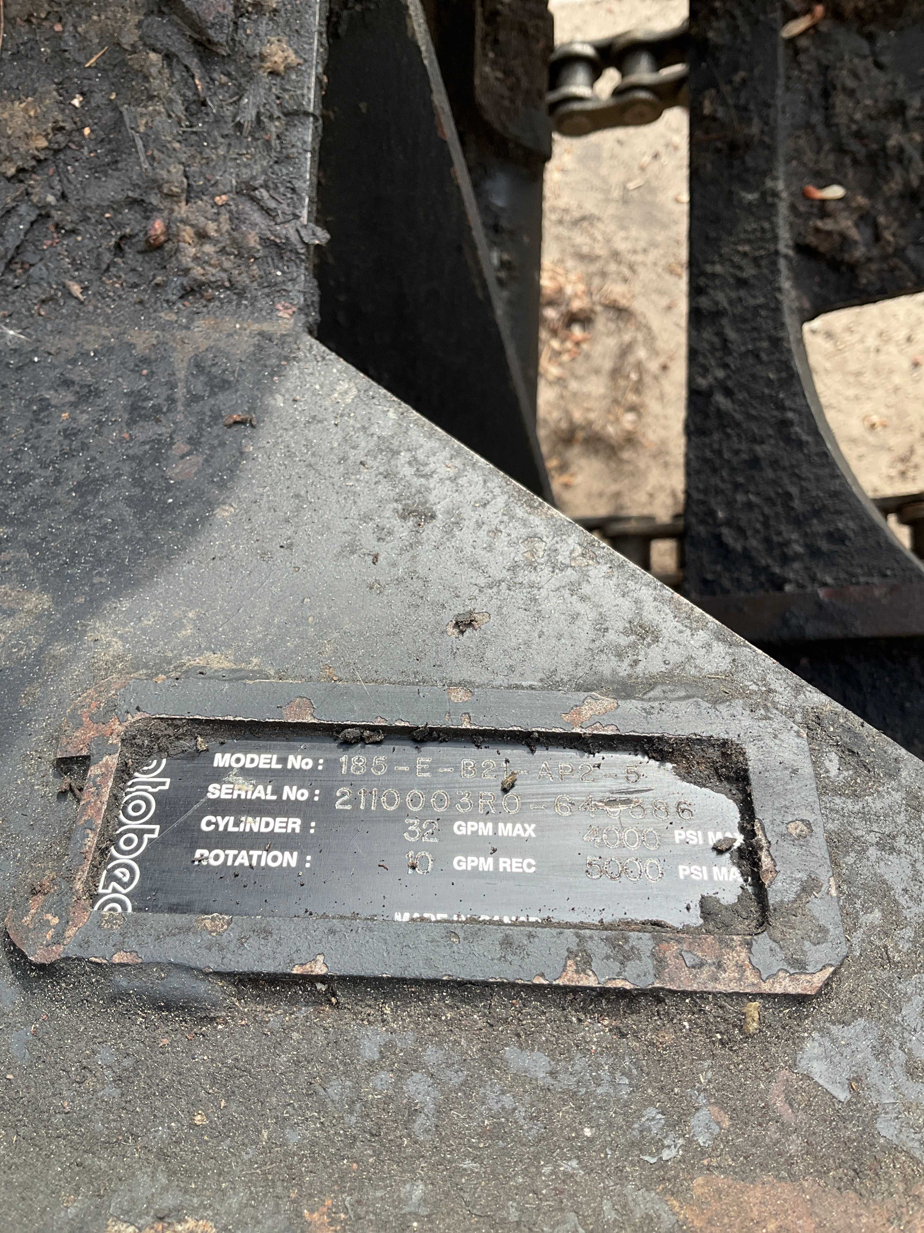 ROTOBEC GRAPPLE - CONSTRUCTION EQUIPMENT ATTACHMENTS