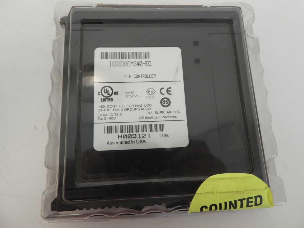 Lot of (5) GE Fanuc IC693BEM340-EG FIP Controller (NIP) - AUTOMATION & CONTROLS