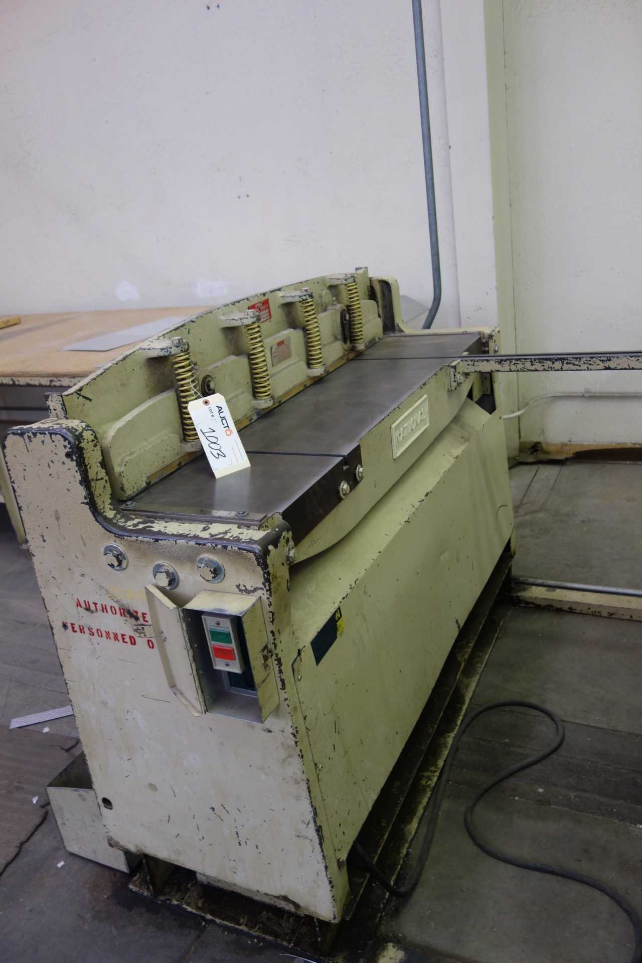 National NH5210 Hydraulic Sheer - PRESSES