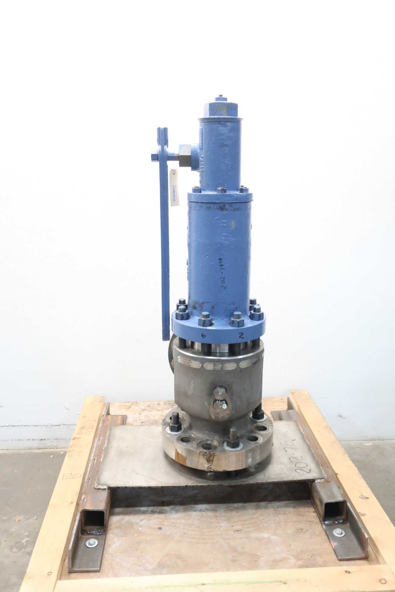 CROSBY VALVE & GAGE HB BP 86 E 6M16 STAINLESS FLANGED 2485PSI 6IN RELIEF VALVE - RELIEF VALVE
