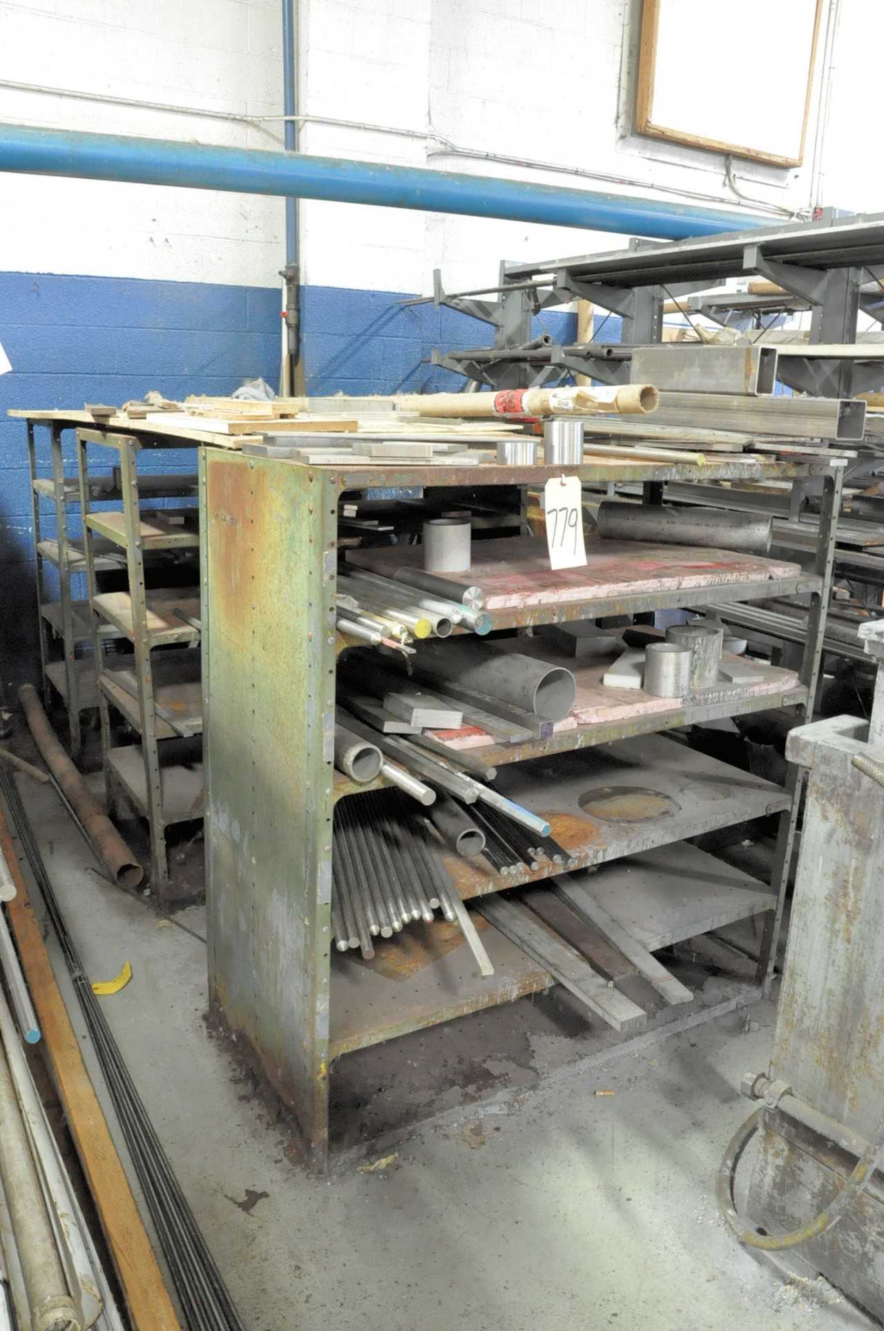 Asstd Stock Cutoffs with 3 Sections Shelving - SHELVING