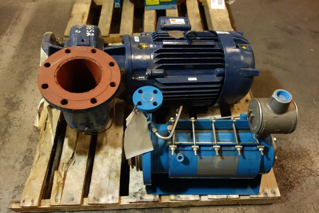 2 PALLETS OF ASSORTED PUMPS- LEWIS PUMPS, TWIN CITYFAN & BLOWER, TEIKOKU - PUMPS