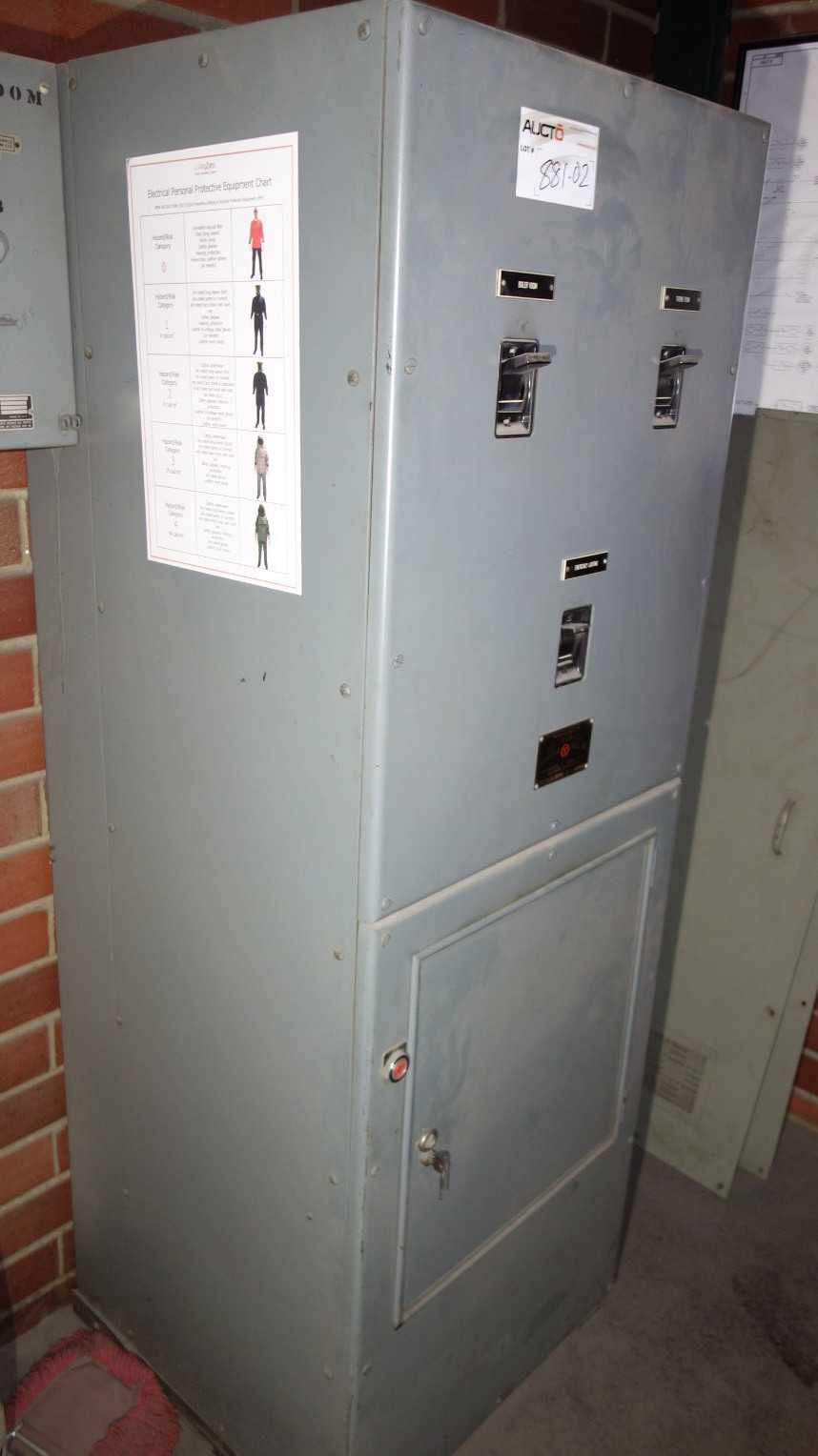 BREAKER CABINET (3 BREAKERS) (DELAYED REMOVAL) - CIRCUIT BREAKERS