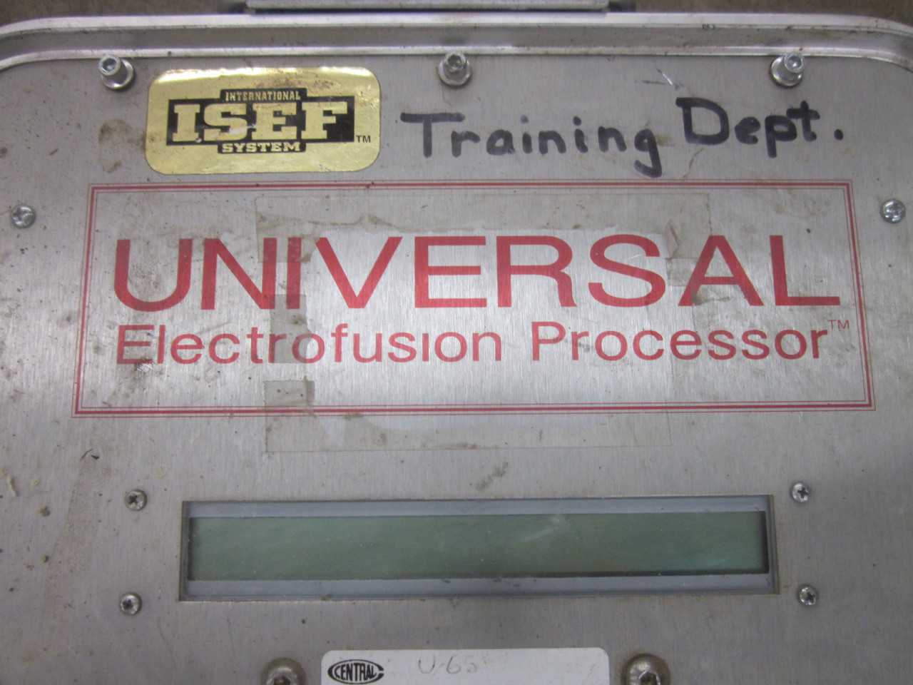 Lot of 3 Central Plastics Universal Electrofusion Processors - ELECTRIC POWER TOOLS