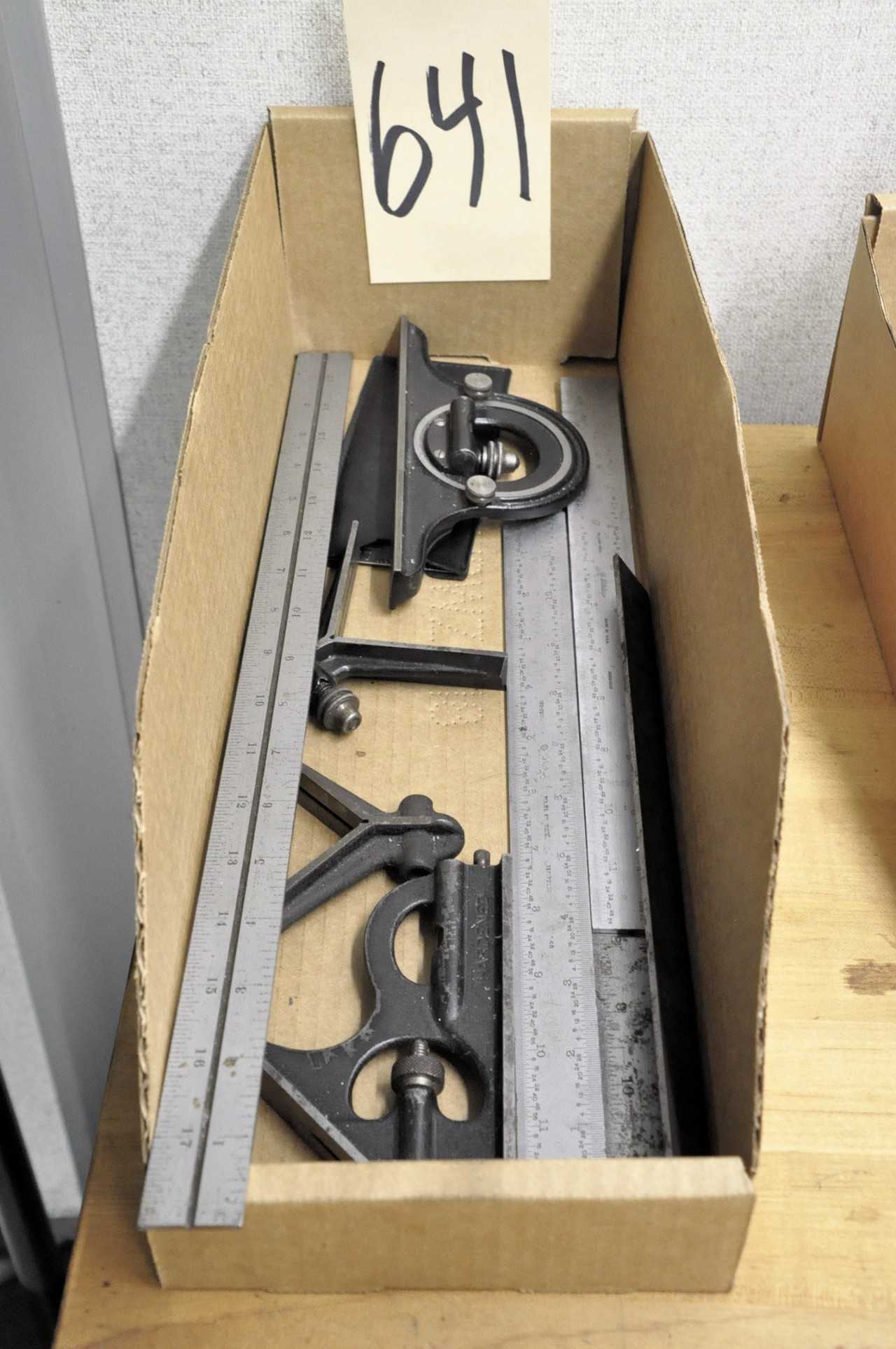 Various Steel Rules and Measuring Tools in 1 Box - ELECTRIC POWER TOOLS