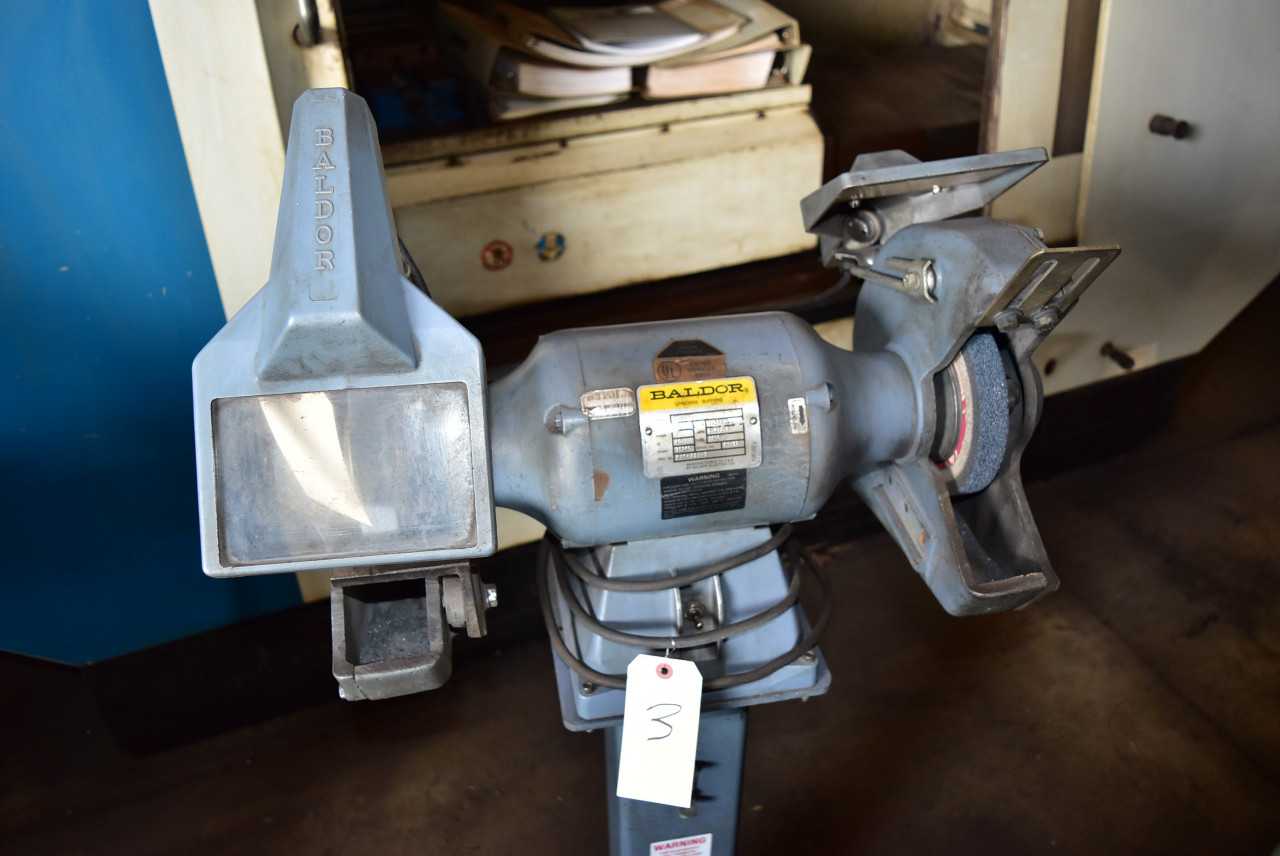 Baldor Pedestal Grinder - GRINDING MACHINES