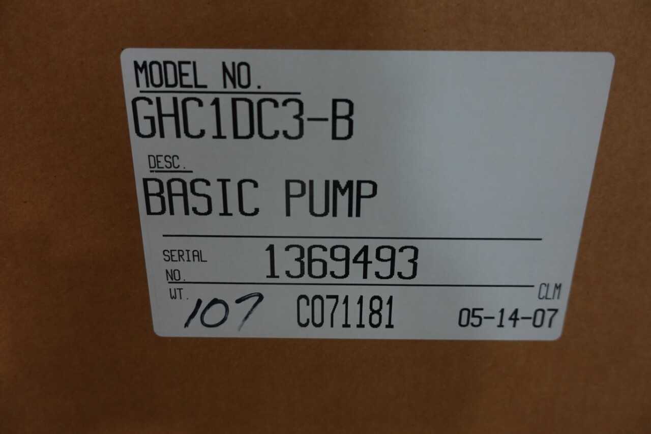 LOT OF 3 GORMAN RUPP GHC1DC3-B GEAR PUMPS - PUMPS