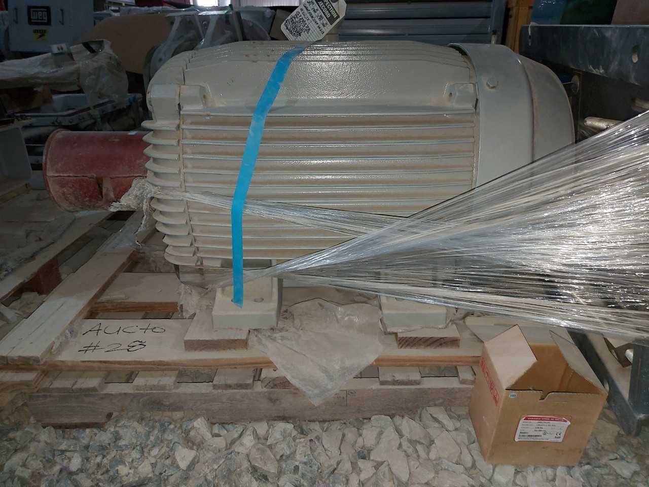 WEG 125HP 575V-AC FRAME 444/5T ELECTRIC MOTOR - ELECTRIC MOTORS