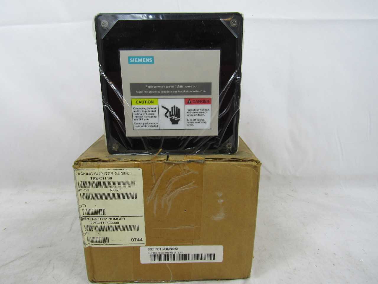 Quantity of 2x TPSC11080000000 SPD/Surge Protective Devices - VALVES