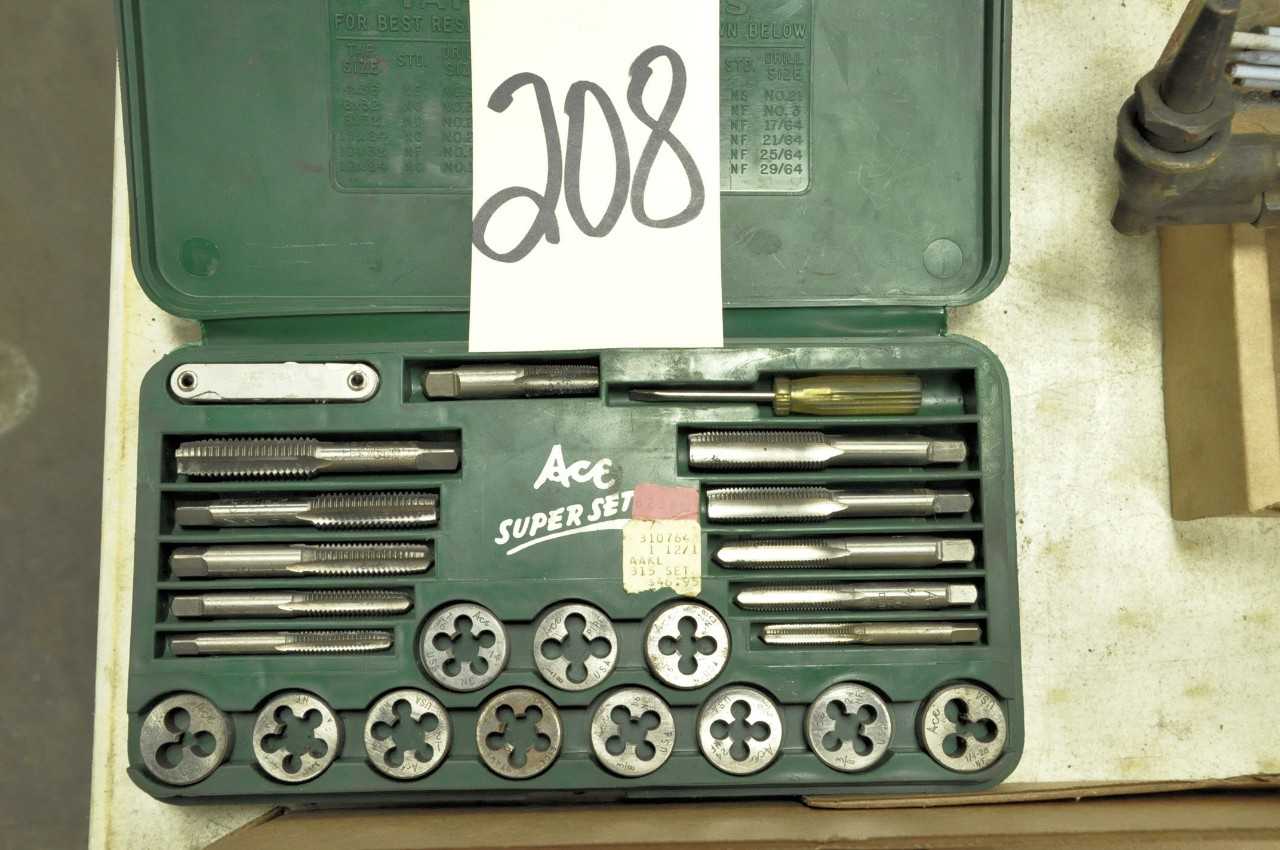 Ace 614 Tap and Die Set - MACHINING ACCESSORIES & TOOLING