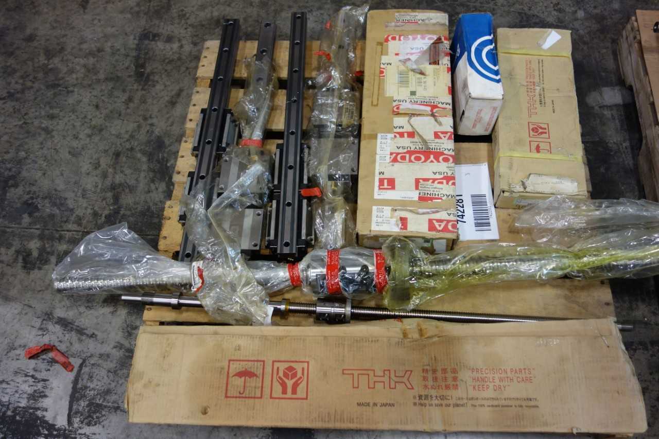 1 PALLET OF ASSORTED BEARINGS- THK, BROWNING - BEARINGS