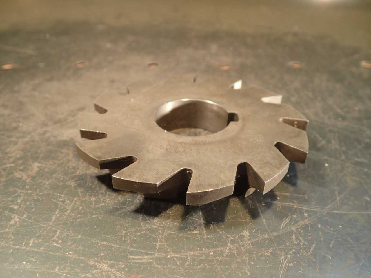 13/32" Radius Corner Rounding Horizontal Mill 19/32" x 3-3/4 OD 1-1/4 Arbor Hole - MILLING TOOLS