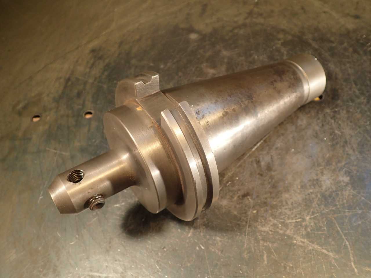Davis 314-01221 3/8" End Mill Tool Holder: 3" Projection NMTB-50 Taper Shank USA - HOLEMAKING TOOLS