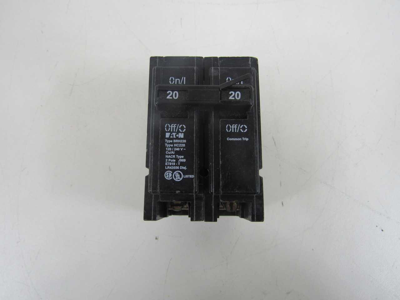 Quantity of 6x Assorted MCB/Residential Circuit Breakers - CIRCUIT BREAKERS