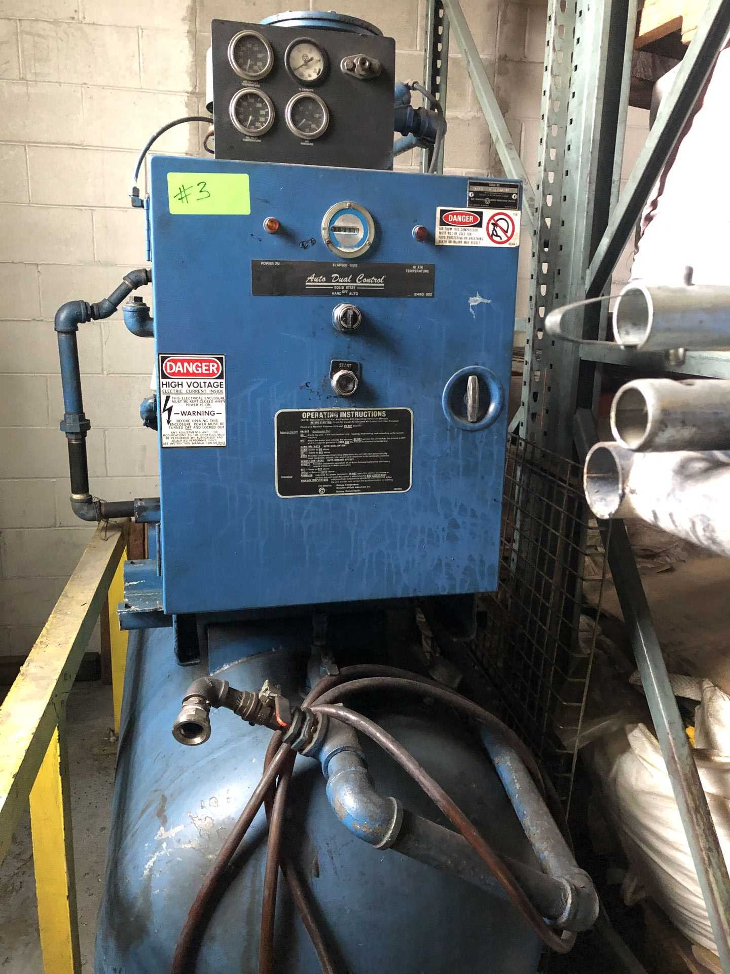 Quincy 5K256AL2689 Air Compressor - AIR COMPRESSORS