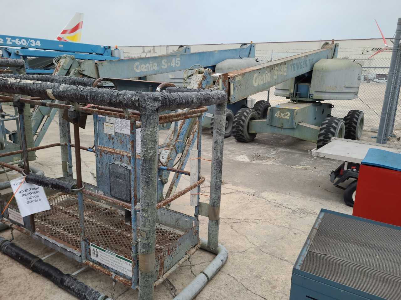 Genie S-45 Tringer (Lot 2586573) San Antonio, TX - CONSTRUCTION EQUIPMENT