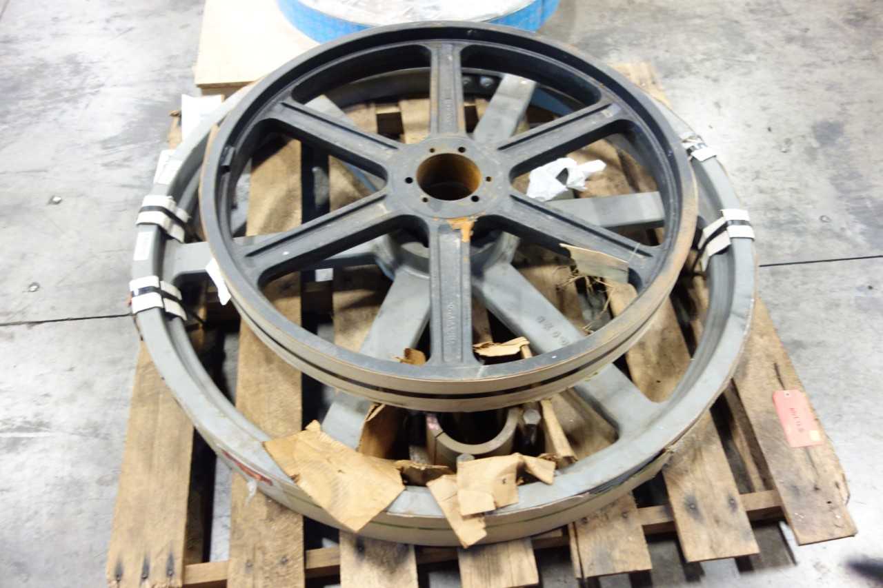 2 PALLETS OF ASSORTED PUMP SHEAVE - PUMPS