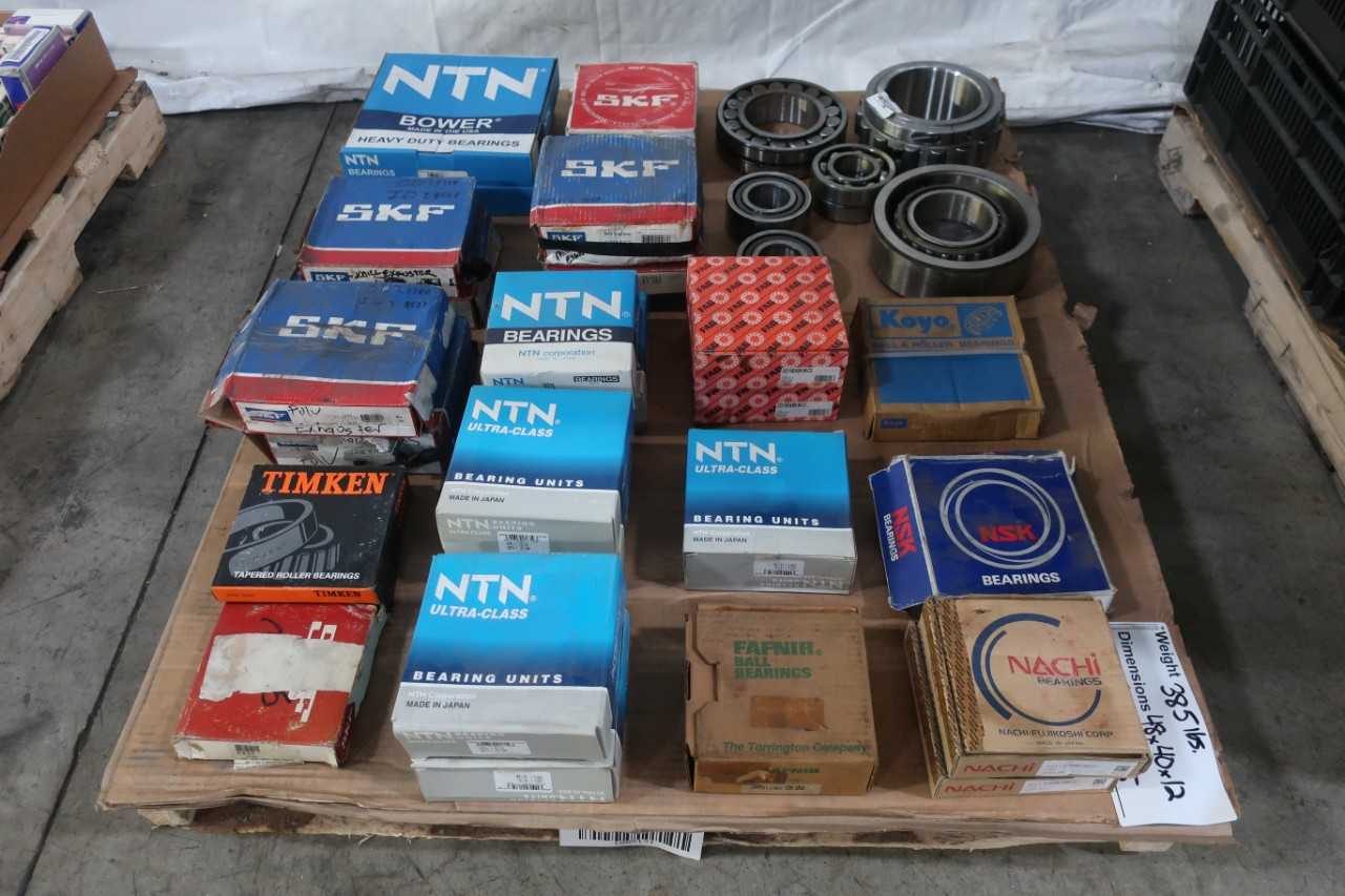 PALLET OF ASSORTED BEARINGS - BEARINGS