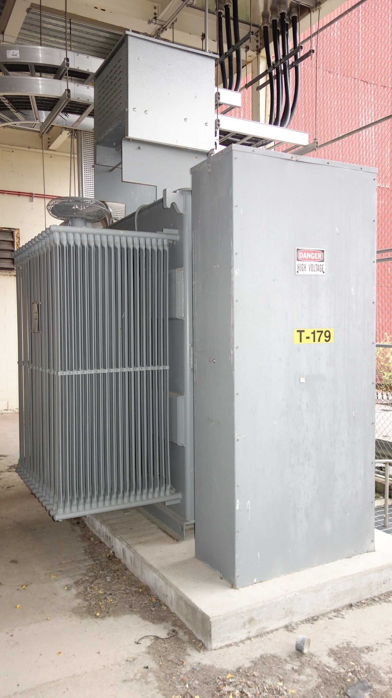 GE Substation RSL 5000/5600KVA 13800V-AC OIL FILLED TRANSFORMER - CONTROL TRANSFORMERS