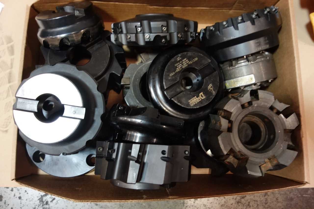 LOT OF ASSORTED SURFACE MILLS AND CUTTERS - DORIAN, KELLNER, CLAPP & HANEY - ELECTRIC POWER TOOLS
