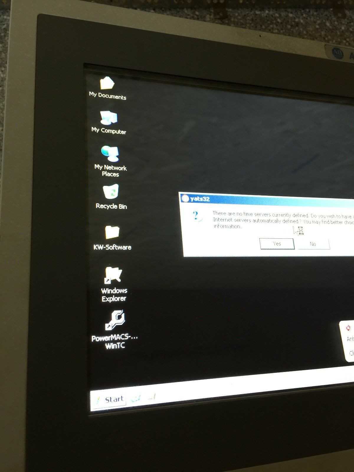 USED ALLEN-BRADLEY Versaview 1200P INDUSTRIAL COMPUTER 6181P-12NPXP SERIES E - HMIS & DISPLAYS