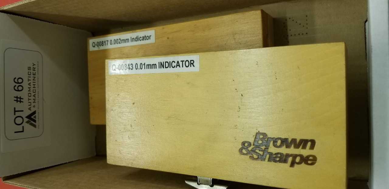 Brown & Sharpe Test Indicator
