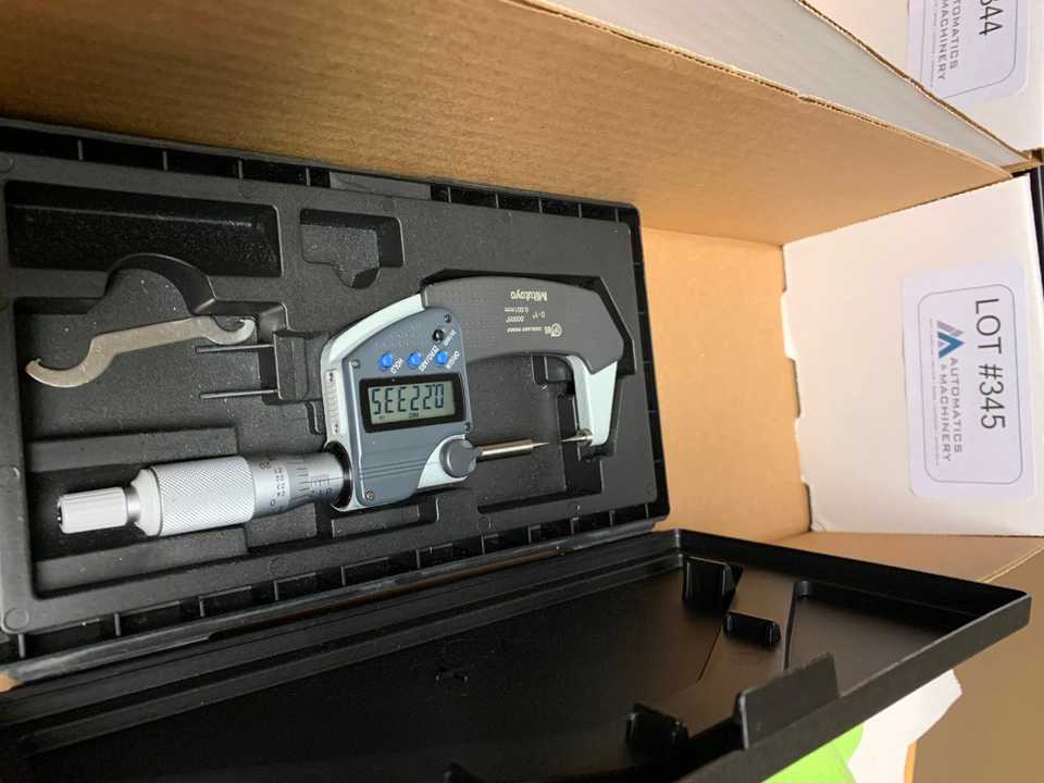 Mitutoyo Digital Mic - ELECTRIC POWER TOOLS