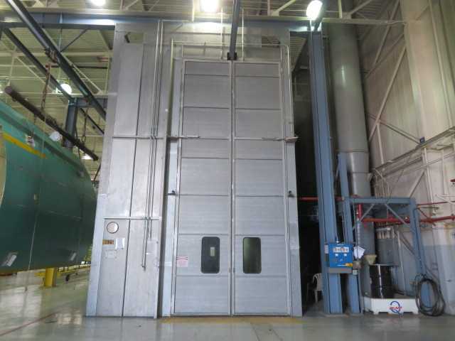 Rupp Air and Aray Systems Paint Booth, 20' W X 35' H X 60' L - ELECTRIC POWER TOOLS