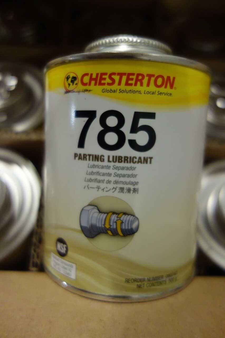 PALLET OF CHESTERTON 785 PARTING LUBRICANT - MACHINING ACCESSORIES & TOOLING