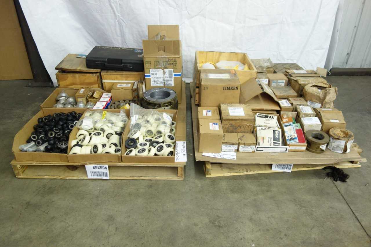 2 PALLETS OF ASSORTED POWER TRANSMISSION REPLACEMENT PARTS - POWER TRANSMISSION