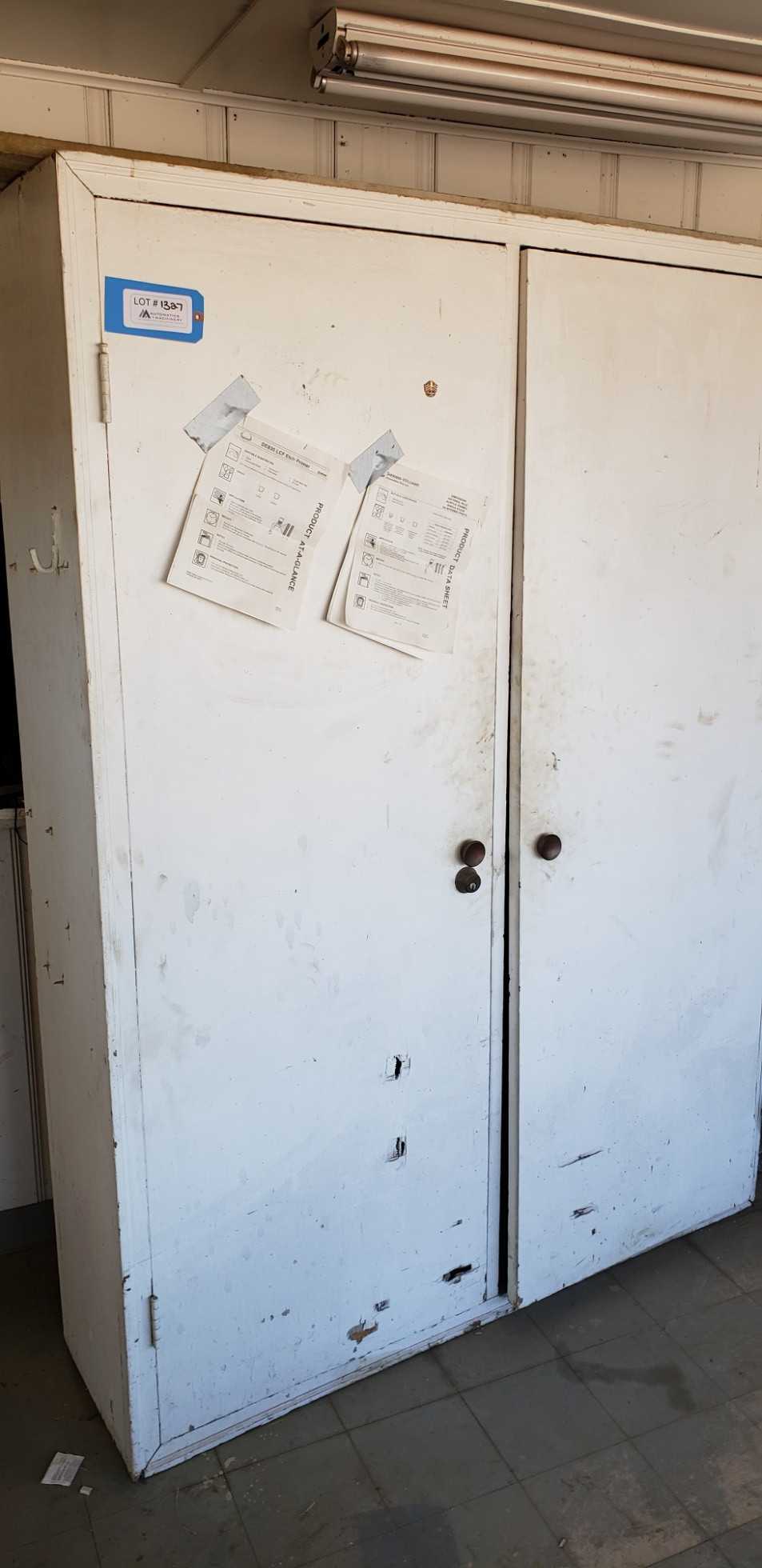 Cabinet With All Contents - INDUSTRIAL PARTS