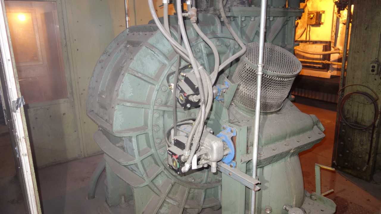 ALLIS CHALMERS ARW 75HP 220V-AC FAN EXHAUSTER MOTOR - BLOWER FAN