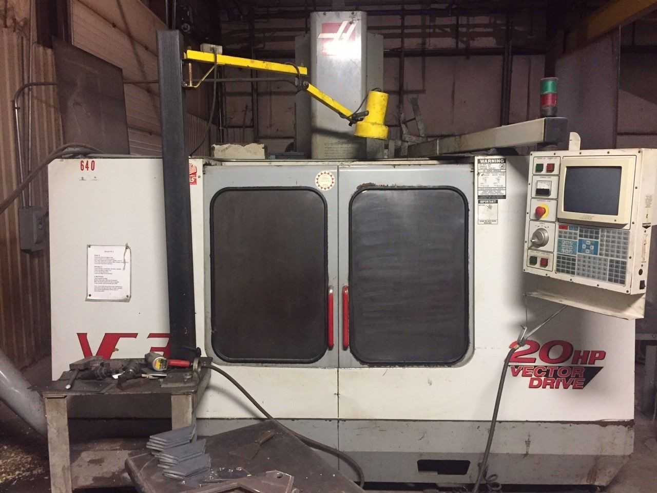 HAAS VF-3 CNC VERTICAL MACHINING CENTER, YEAR 1999 - VERTICAL MACHINING CENTERS