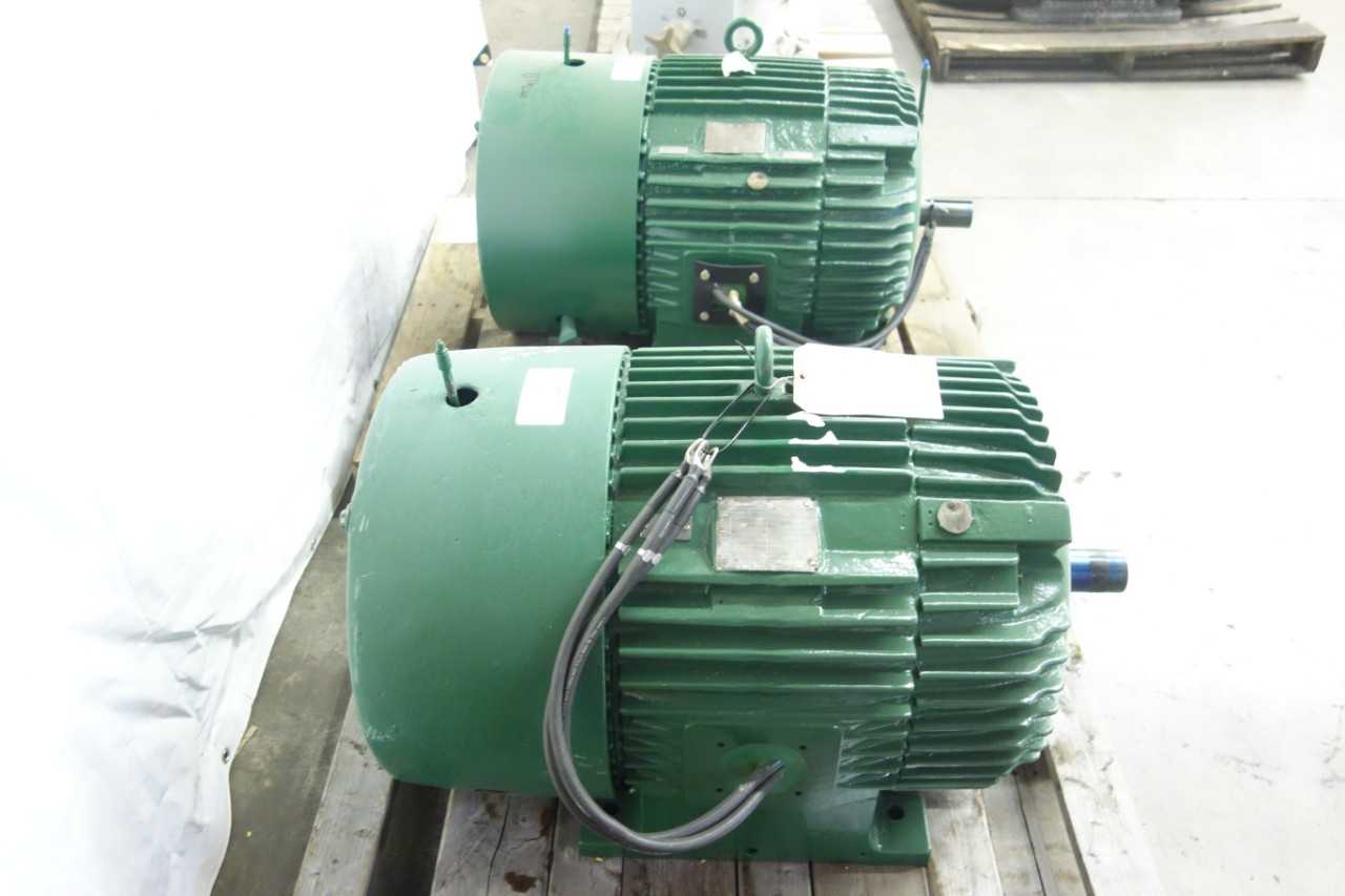 LOT OF 2 GE 5K405SN ELECTRIC MOTORS - ELECTRIC MOTORS
