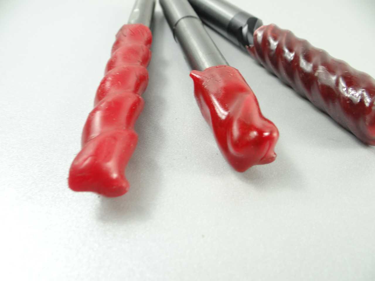 Lot of 3 Freshly Sharpened Assorted Solid Carbide End Mills - MACHINING ACCESSORIES & TOOLING