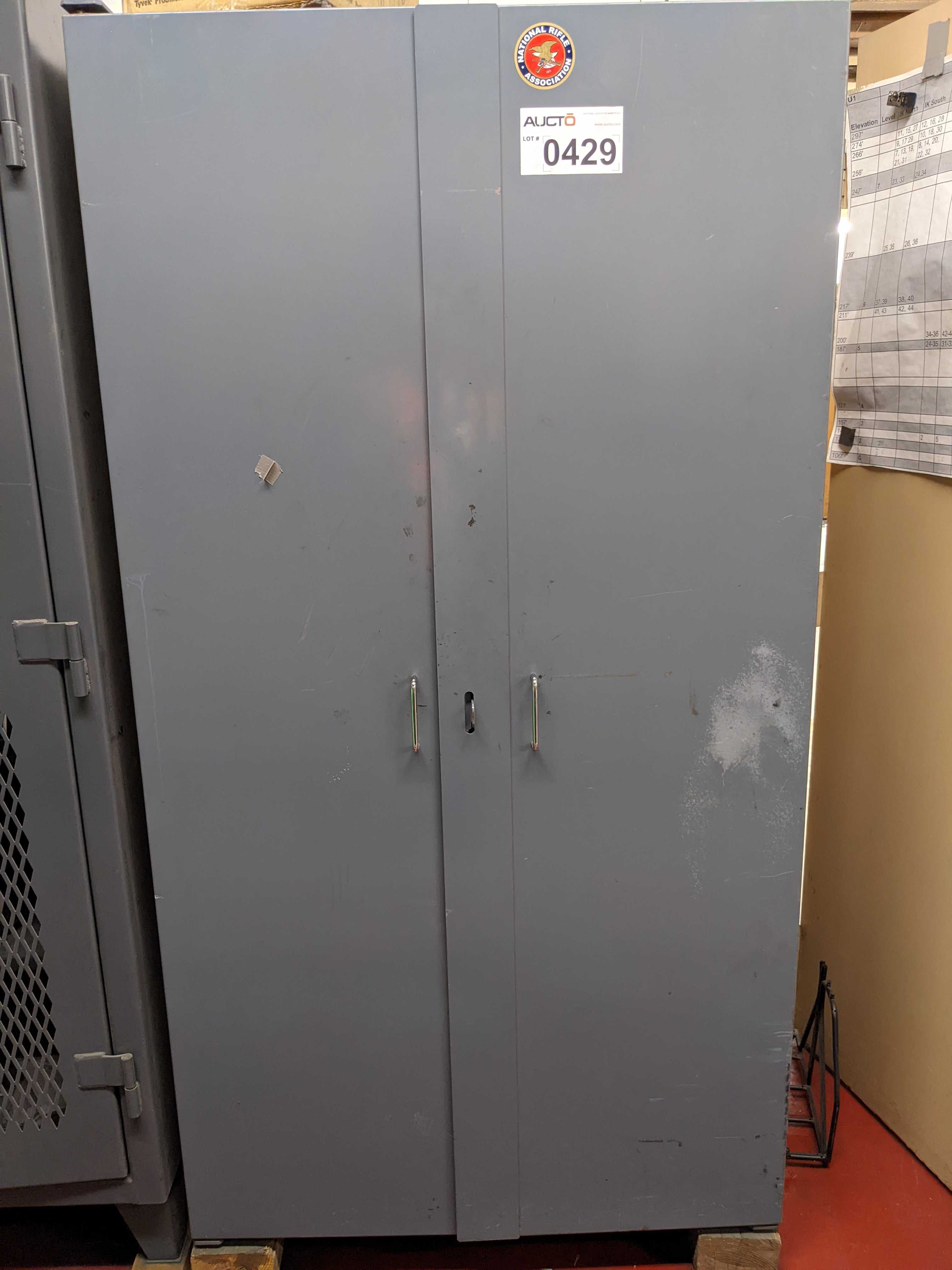 CABINET AND CONTENTS - INDUSTRIAL PARTS