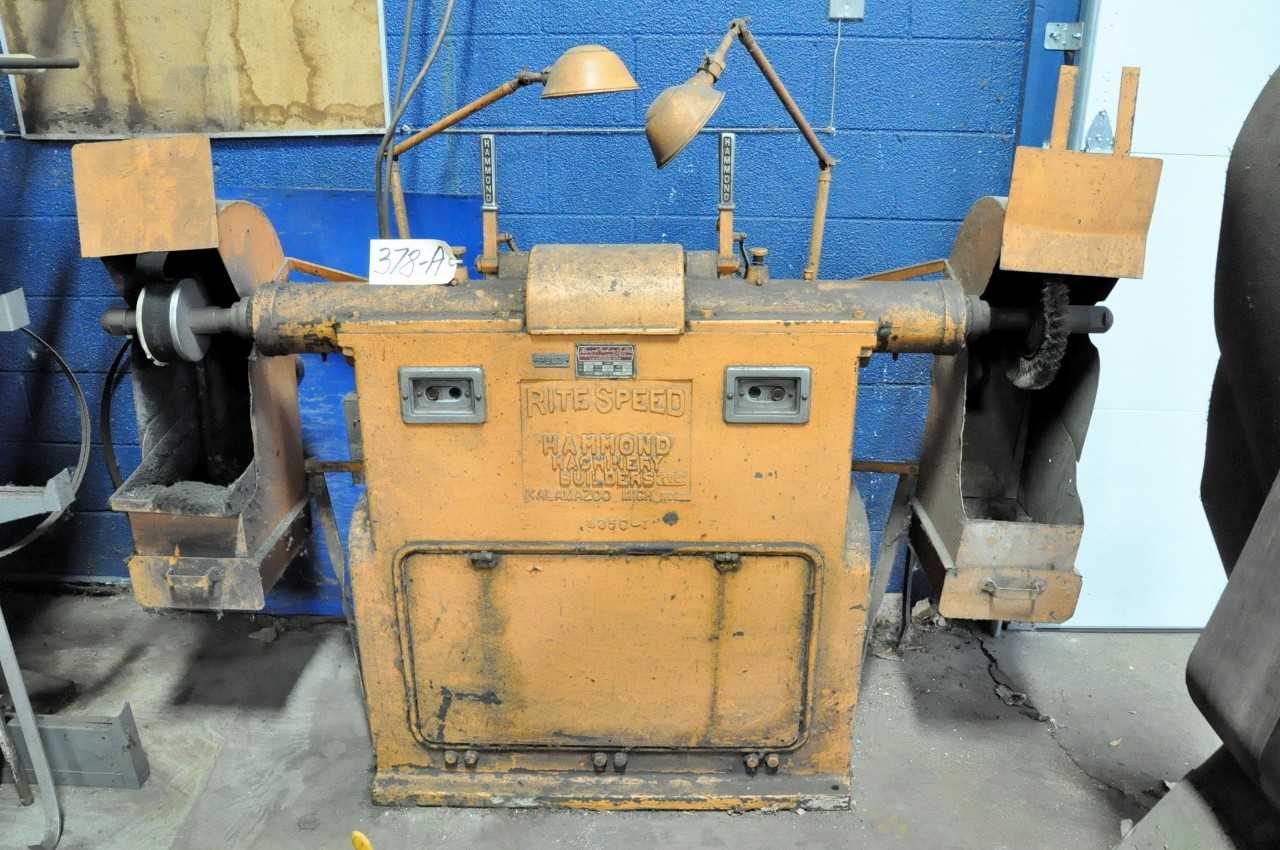Hammond Type RR Model 3 RR Double End Buffing Jack - GRINDING MACHINES