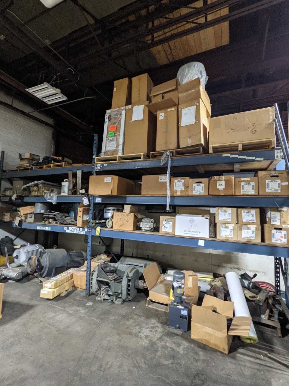8 SECTION OF PALLET RACKING - MISCELLANEOUS