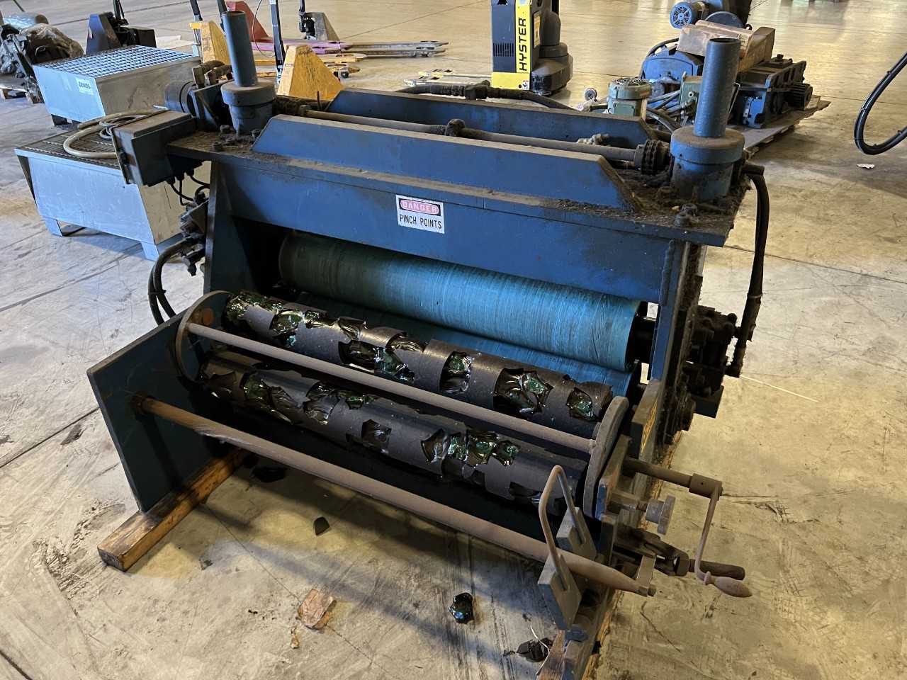 Rotary pinch machine - CONTROL VALVE