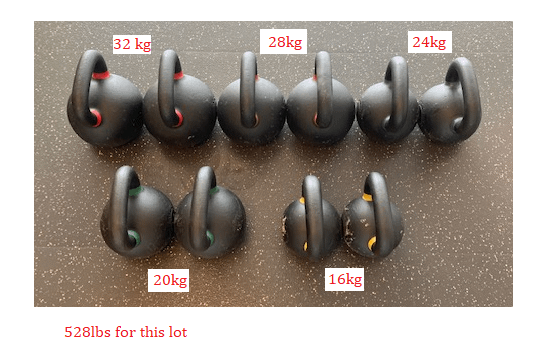 2 Sets of Weights (2599389) Arlington - MISCELLANEOUS