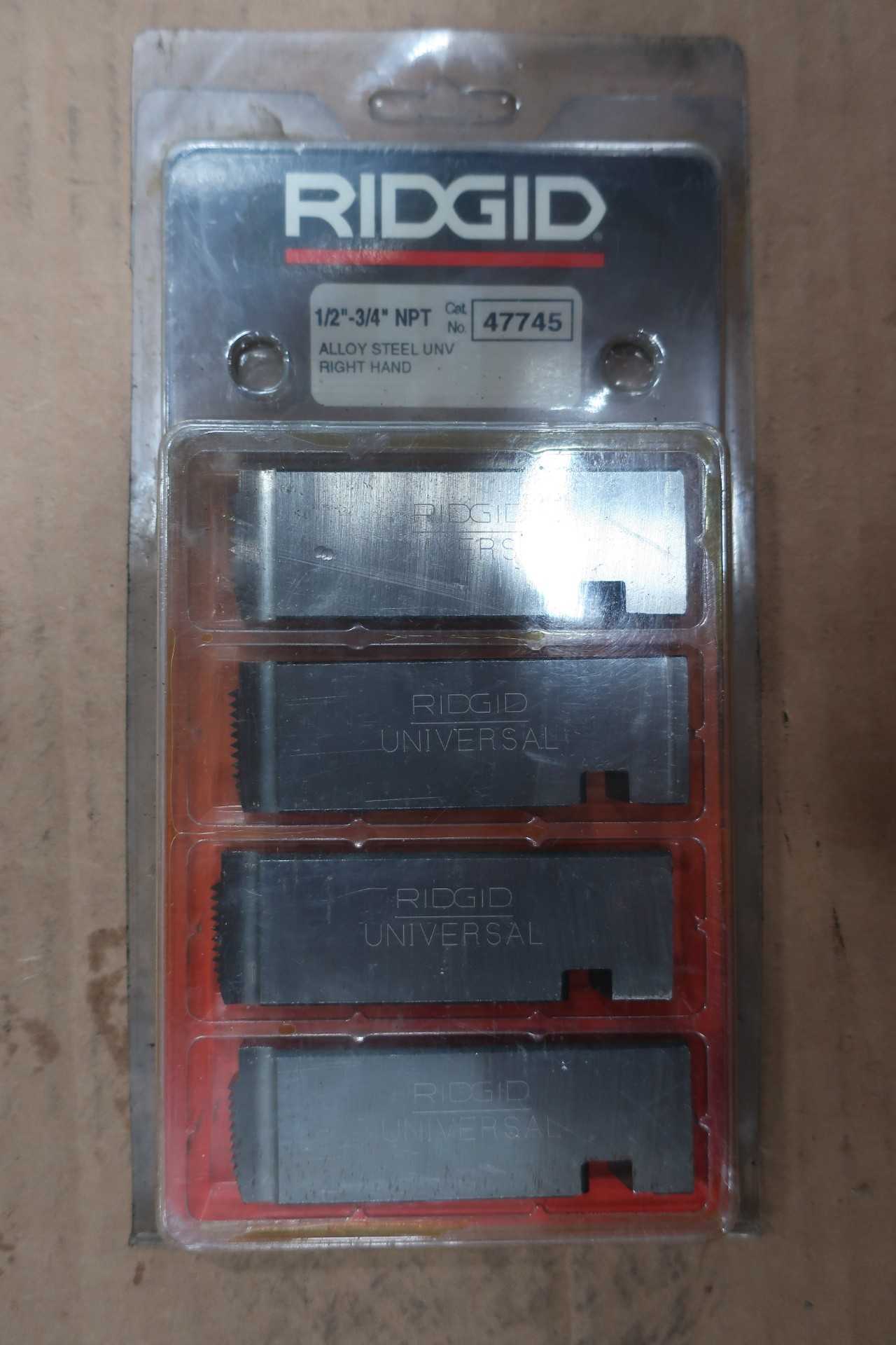 RIDGID THREAD DIE HEAD SET AND THREAD REPLACMENTS - MACHINING ACCESSORIES & TOOLING